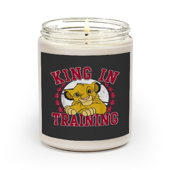 Disney Lion King Simba King In Training Circle Portrait Scented Candles