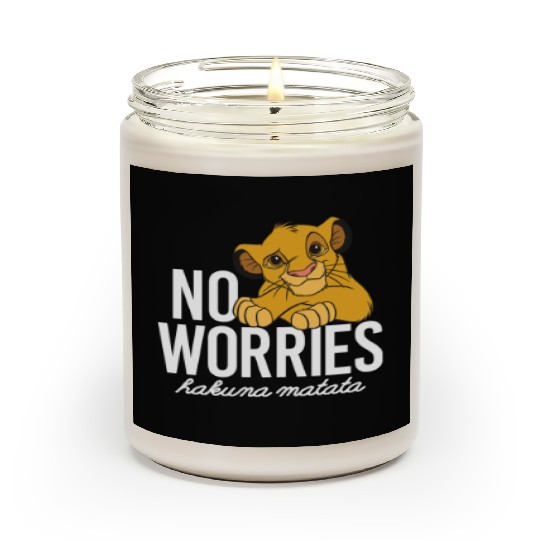 Disney Lion King Classic No Worries Simba Scented Candles
