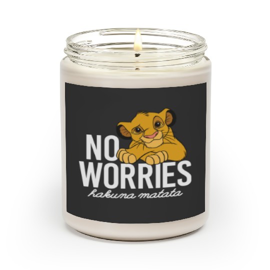 Disney Lion King Classic No Worries Simba Scented Candles