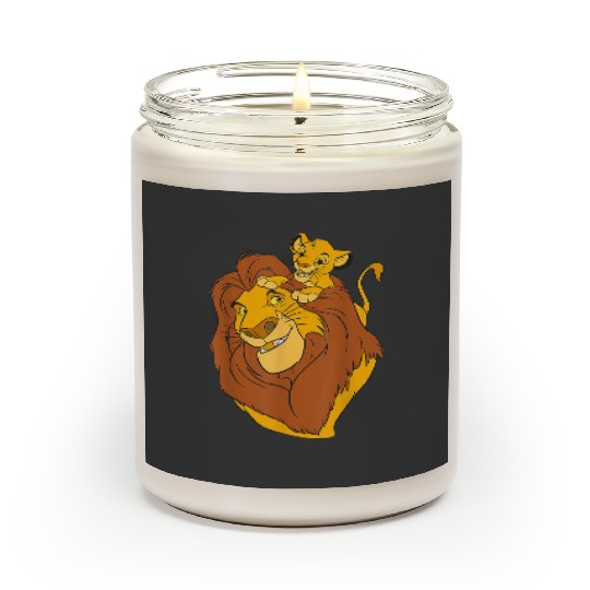 Disney The Lion King Simba And Mufasa Father And Son Scented Candles