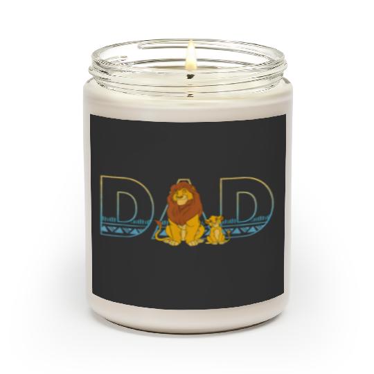 Disney The Lion King Simba And Mufasa Dad Scented Candles
