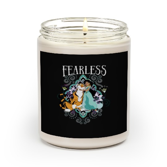 Princess Jasmine Alladin Scented Candles, Disney Character Scented Candles