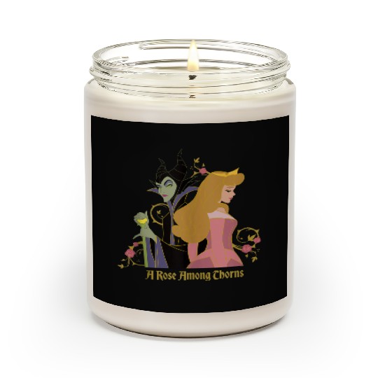 Disney Princess Sleeping Beauty Maleficent Rose Among Thorns Scented Candles