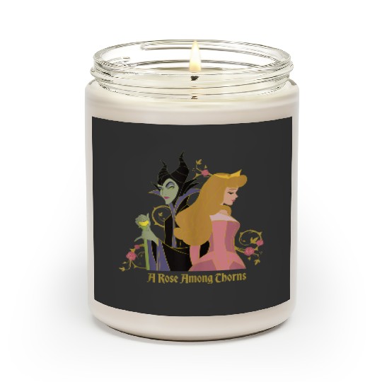 Disney Princess Sleeping Beauty Maleficent Rose Among Thorns Scented Candles