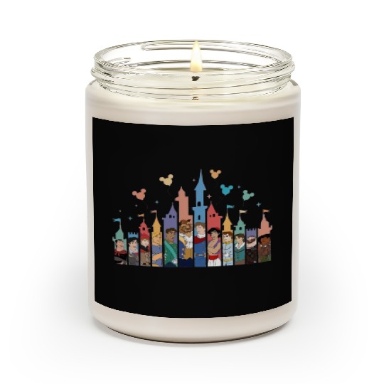 Vintage Disney Prince Scented Candles