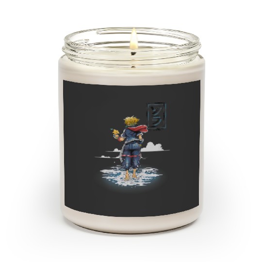 Disney Kingdom Hearts Sora Walking On Water Big Chest Poster Scented Candles