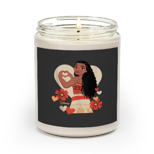 Disney Princess - Moana Heart Valentine's Day Scented Candles