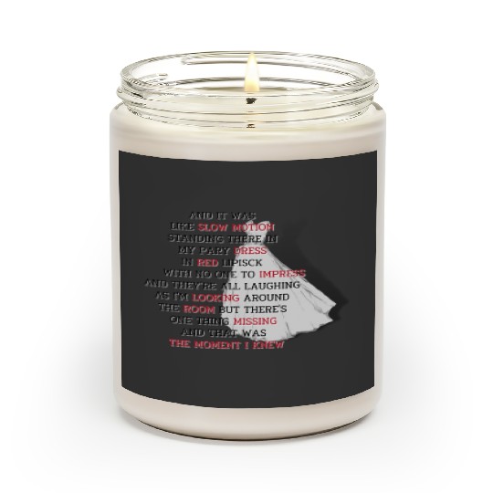 Discover Red Taylor Version Scented Candles