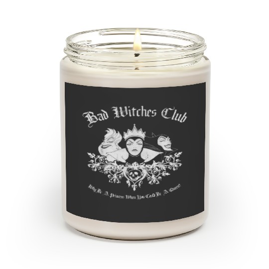 Disney Villains Bad Witches Club Group Shot Graphi Scented Candles