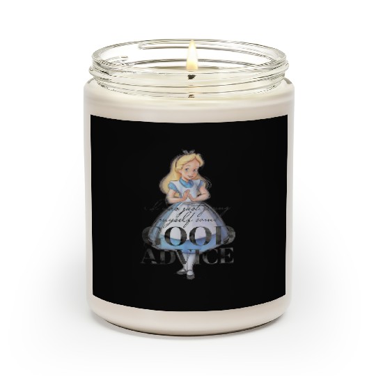 Disney 100th Anniversary Alice In Wonderland - Classic Fit Grey Short Sleeve Scented Candles