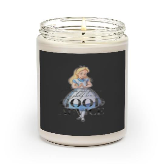 Disney 100th Anniversary Alice In Wonderland - Classic Fit Grey Short Sleeve Scented Candles