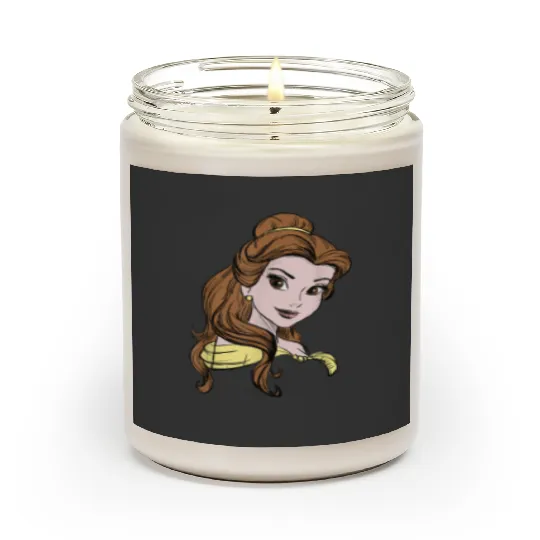 Disney Beauty & The Beast Belle Ballgown Portrai Scented Candles
