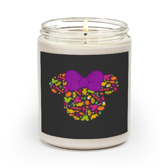 Disney Minnie Mouse Icon Candy Halloween Scented Candles