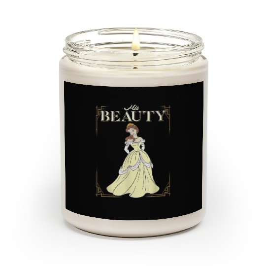 Disney Beauty & The Beast Belle His Beauty Graph Scented Candles