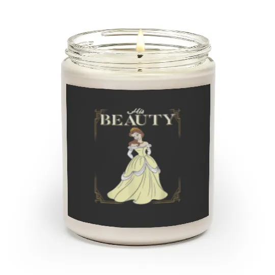 Disney Beauty & The Beast Belle His Beauty Graph Scented Candles
