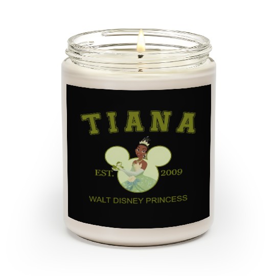 Disney Princess Tiana Scented Candles