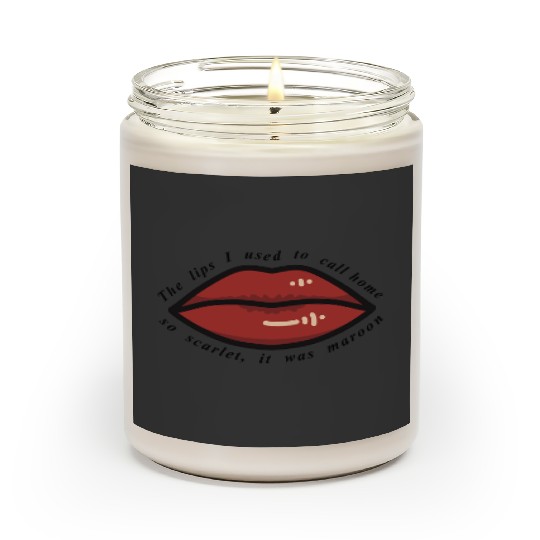 Discover Maroon Taylor Swifftt Scented Candles