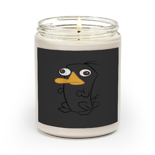 Disneys Phineas And Ferb Perry The Platypus Cute Portrait Scented Candles