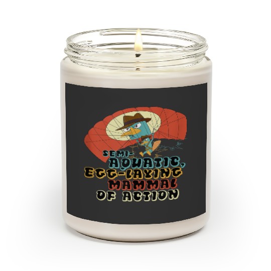 Disneys Phineas And Ferb Semi-aquatic Egg-laying Mammal Scented Candles