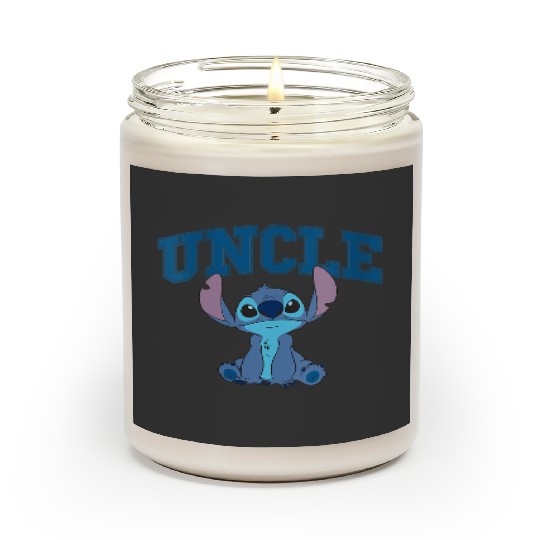 Womens Disneys Lilo Stitch Uncle Sitting Stitch Father's Day Scented Candles