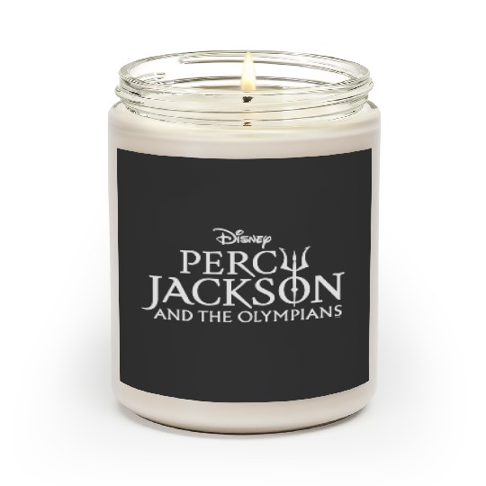 Disneys Percy Jackson And The Olympians Series Title Logo  Gifts Scented Candles