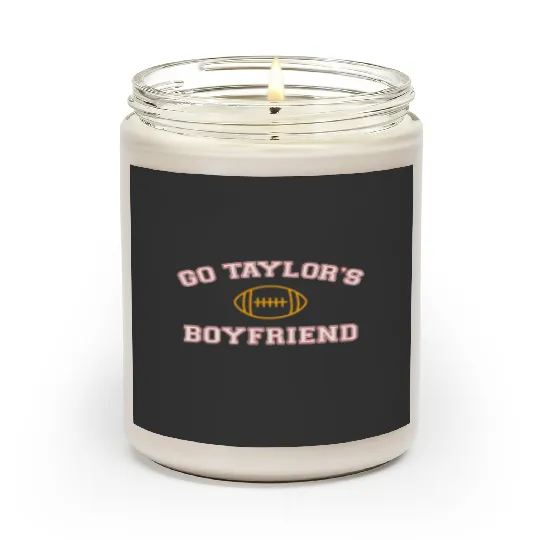 Go Tayl0rs Boyfriend Travis and Tayl0r Football Season NF L Tayl0r Swift Swifts Scented Candles
