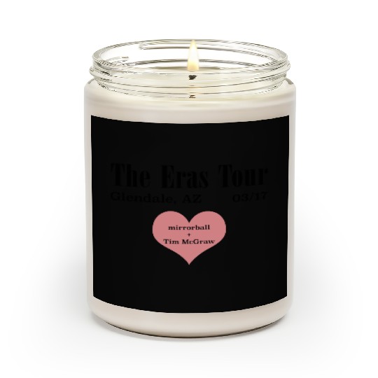 Eras Tour Glendale Show Scented Candles