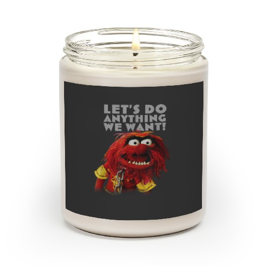 disneys The Muppets Let's Do Anything We Want Animal Poster  gifts Scented Candles