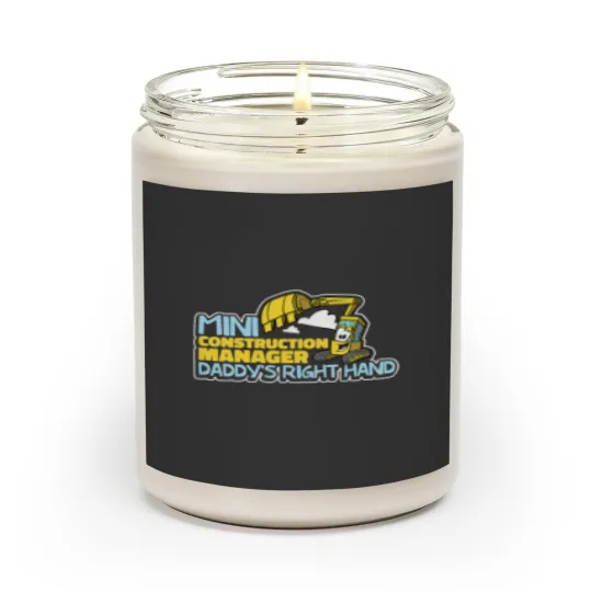 Discover Kids Mini Construction Manager Yellow Excavator 1 Scented Candles
