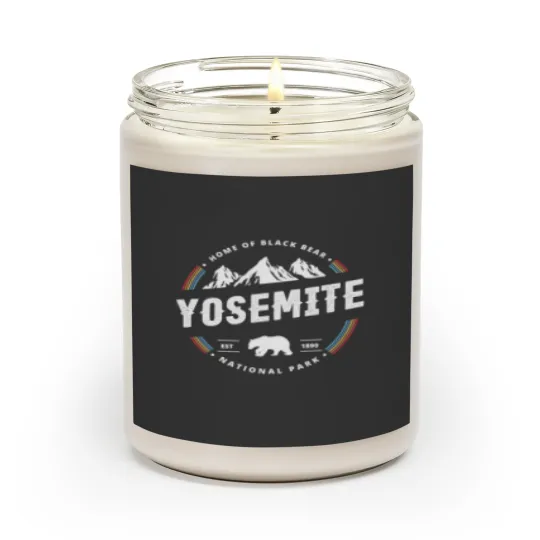 Discover Yosemite National Park Vintage Gift Scented Candles