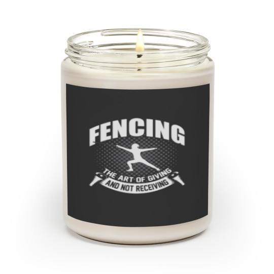 Discover Vintage Fencing The Art Of Giving And Not Receiving Fencer Scented Candles