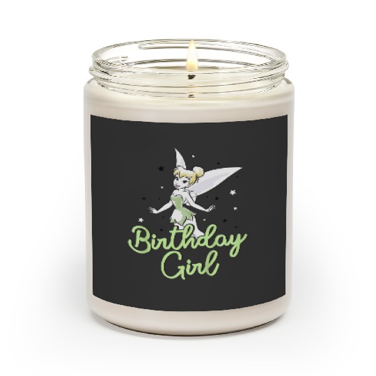 disneyss Peter Pan Birthday Girl Cute Tinker Bell Chest Logo  Gifts Scented Candles