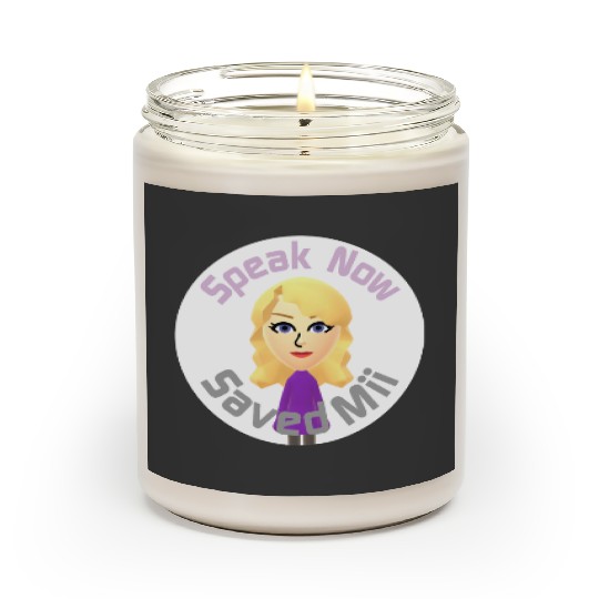 Tayl0r Swift - Speak Now Saved Mii Scented Candles