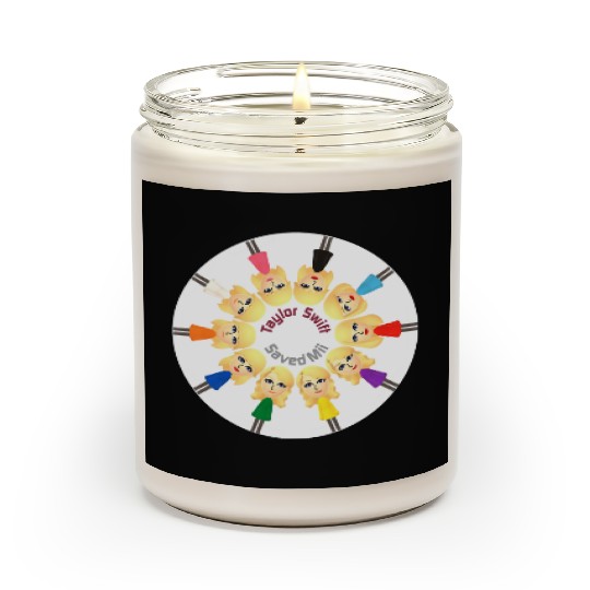 Tayl0r Swift Saved Mii Scented Candles