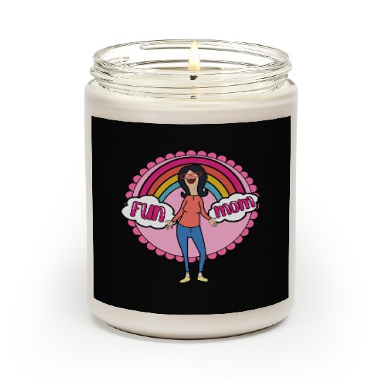 Boho Rainbow Bobs Burgers Linda Belcher Fun Mom Scented Candles