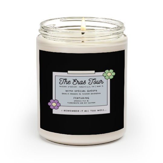 Nashville Night 1 Eras Tour Scented Candles