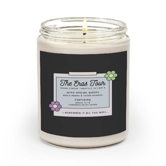 Nashville Night 1 Eras Tour Scented Candles