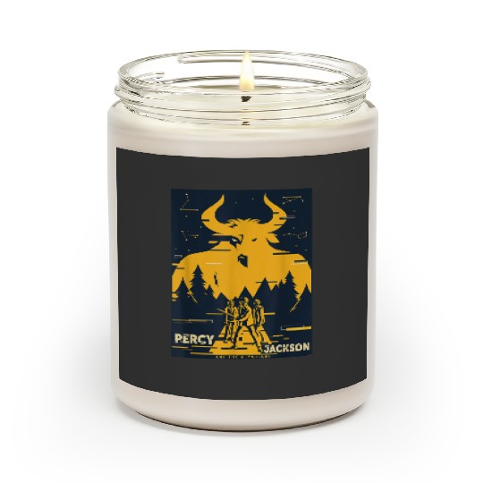  disneys Percy Jackson Three Heroes Against The Minotaur Gifts Scented Candles