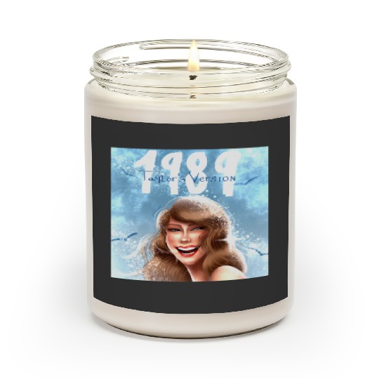Discover Taylor-Swift 1989 TV Fanart classique Scented Candles