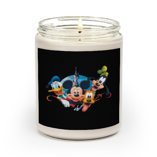 Mickeys Minniee Pluto Donald Goofy Duck Mouse Disneyy Scented Candles