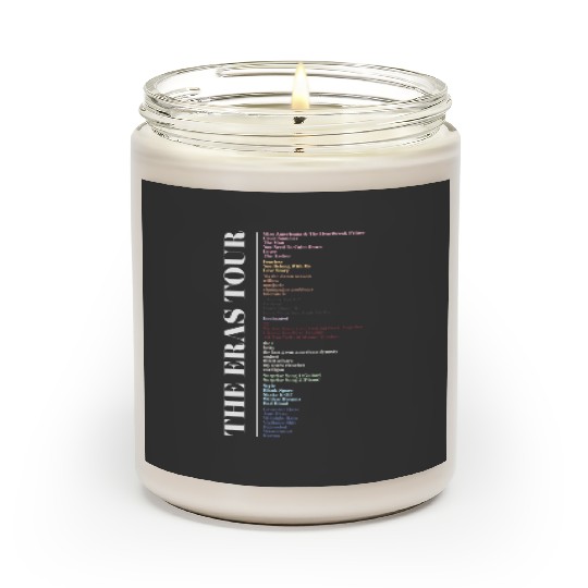 ERAS TOUR Setlist Scented Candles