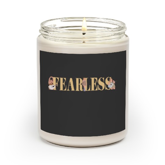 Taylosrs Swsift Fearless eras tour art Scented Candles