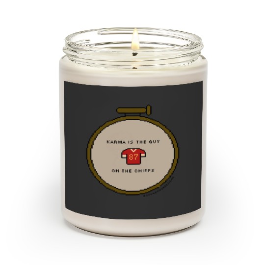 taylorr swift and travis kelce - pixel art! (1) Scented Candles