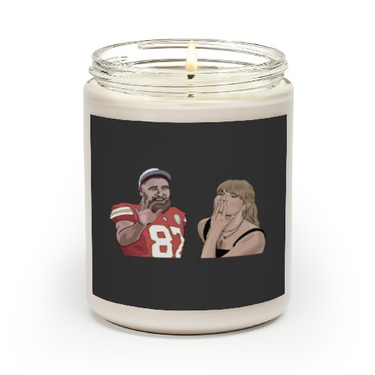 taylorr Swift Travis Kelce Scented Candles