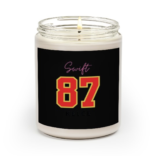 taylorr Swift 87 Travis Kelce Scented Candles