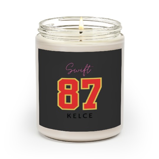 taylorr Swift 87 Travis Kelce Scented Candles