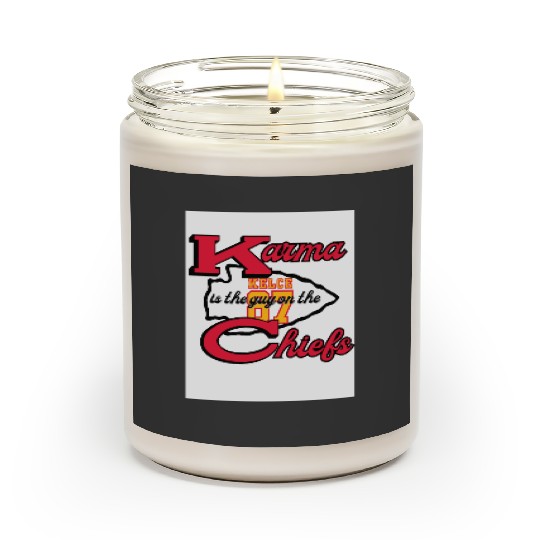 Karma is the Guy on the Chiefs taylorr Swift Travis Kelce Scented Candles