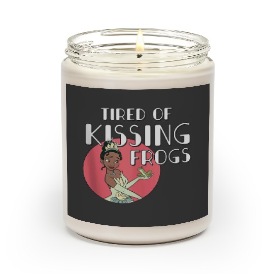 disneys Princess Tiana Tired Of Kissing Frogs Scented Candles