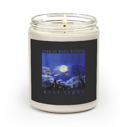 disneys Peter Pan Land Of Make Believe Next Right Poster Scented Candles
