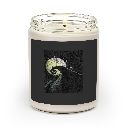 disneys The Nightmare Before Christmas Spiral Hill Portrait Scented Candles